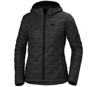 Chaqueta Helly Hansen LifaLoft Insulator Hooded Insulator negro mate mujer - M