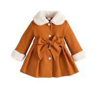 Chaqueta de invierno para niña, chaqueta de entretiempo, abrigo cálido con cinturón, cortavientos con botón, chaqueta de ocio, forro polar, chaqueta de forro polar, chaqueta para exteriores, chaqueta