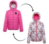 Chaqueta de invierno para niños Alpine Pro Douwo Talla infantil: 128-134 / Color: rosa/blanco