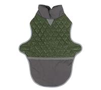 Chaqueta de invierno para perros a prueba de viento y a prueba de agua | Plush Lining for Small/Medium/Large Dogs | Cold Weather Chaleco for Walking/Running/Hiking | Diseño ajustable con agujero de