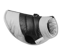 Chaqueta de Invierno para Perros, Abrigo Cálido Reflectante, Corta-Viento Cálido, Chaleco Impermeable con D-Ring para Cachorros Pequeños y Medianos,Gris,XXL