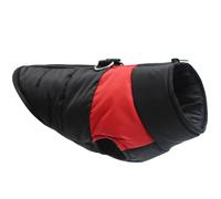 Chaqueta de Invierno para Perros, Abrigo Cálido Reflectante, Corta-Viento, Cremallera, Chaleco Impermeable con D-Ring para Cachorros Pequeños y Medianos,Rojo 1,XXL