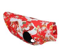 Chaqueta de Invierno para Perros, Abrigo Cálido Reflectante, Corta-Viento, Cremallera, Chaleco Impermeable con D-Ring para Cachorros Pequeños y Medianos,Rojo 2,4XL