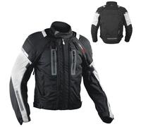Chaqueta de la Moto de Cordura malla protectores impermeable 4 capas 4 Seasons