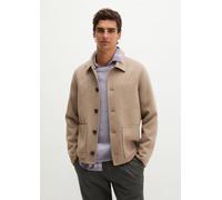 Chaqueta de lana de corte regular Charleston Gray S