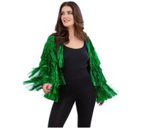 Chaqueta De Lentejuelas Festival Carnaval Accesorio De Disfraz Concierto Damas