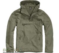 CHAQUETA DE LLUVIA FORRADA BRANDIT WINDBREAKER CHAQUETA CORTAVIENTOS...