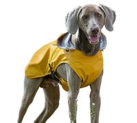 Chaqueta De Lluvia Para Perros, Abrigo De Lluvia Para Perros, Cachorro Con Capucha Poncho Liso Con Bandas Reflectantes | Motocicleta De Mascotas Para Mascotas, Ropa A Prueba De E