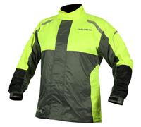 Chaqueta De Lluvia Trilobite Raintec Para Hombre (Gris/Amarillo Neón) Talla: L