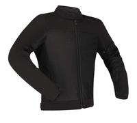 CHAQUETA DE MALLA RICHA TOULON MOTO MOTO NEGRO