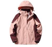 Chaqueta de media temporada para mujer de gran tamaño con capucha - Chaqueta a prueba de viento para mujer, abrigo impermeable con bolsillo, chaquetas casuales, abrigo de gabardina, abrigo deportivo