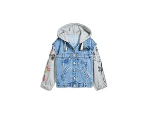 Chaqueta de mezclilla con capucha para niña Desigual Minnie 7/8 ans