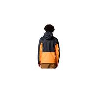 Columbia Pouring Adventure 3 Jacket, Chaqueta impermeable para la lluvia Hombre, Negro/Koi, M
