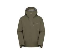 Rab - Ropa de senderismo - Downpour Mountain Jacket Army - Talla M - Caqui Caqui M