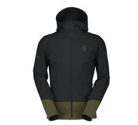 Chaqueta de montaña Scott SCO Jacket Explorair Softshell SL (negro/verde fuego) Hombre