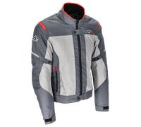 Acerbis Ruby, chaqueta textil impermeable L male Gris/Gris Claro/Rojo