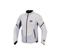 Alpinestars Aeroshell Airflow Chaqueta textil para motocicletas, negro-gris, tamaño S para Hombres