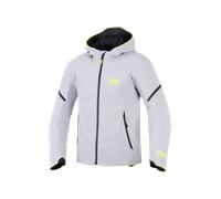 Chaqueta de Moto Alpinestars Aeroshell WP Gris medio/Amarillo flúor4XL Gris medio,Amarillo flúor