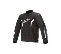 Alpinestars AST-1 V2 Air Chaqueta textil de motocicleta, negro-blanco, tamaño 3XL para Hombres