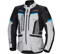 Chaqueta de moto Alpinestars Bogota PRO Drystar gris-negro-azul S