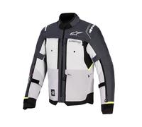 Chaqueta De Moto Alpinestars Cusco Drystar De Cuero Gris 2XL #4233-0777-08