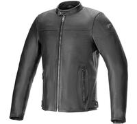 Chaqueta De Moto Alpinestars De Piel Blacktrack - Negro/Negro 31038241100