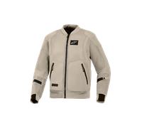 Alpinestars Flight Air Chaqueta textil para motocicletas, beige/gris, Talla M