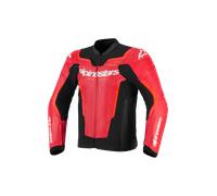 ALPINESTARS Chaquetas GP Force V2 Leather Airflow Red / Red Fluo 56
