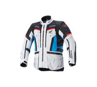 Alpinestars Bogotá Pro Honda, Chaqueta textil Drystar 3XL male Gris Claro/Azul/Rojo Claro