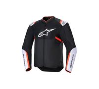 Alpinestars Honda T-Sps Air V2 Chaqueta Textil Moto, negro-blanco-rojo, tamaño L para Hombres