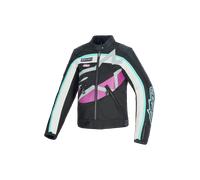 Chaqueta de Moto Alpinestars Idles Negro/Blanco Roto/Rojo BrillanteXL Negro,Blanco Roto,Rojo Brillante