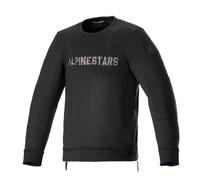Chaqueta de moto Alpinestars Legit Crew Negra y Gris M