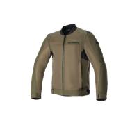 Alpinestars Luc V2 Air Chaqueta textil para motocicleta, verde, tamaño 3XL para Hombres