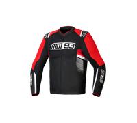 Alpinestars MM93 T-SPS Air V2 Chaqueta Textil Moto, negro-rojo, tamaño 2XL para Hombres