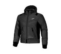 Alpinestars Mohobbs Chaqueta textil de moto impermeable, negro, Talla 3XL