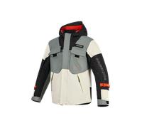 Alpinestars Mospher WP Chaqueta textil impermeable para motocicleta, gris/negro, Talla 3XL