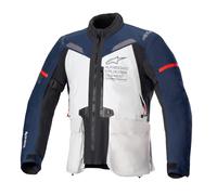 Alpinestars Chaqueta textil ST-7 2L Gore-Tex impermeable Hombre L Gris claro/Azul oscuro/Negro