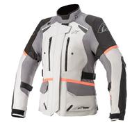 Chaqueta de moto Alpinestars Stella Andes Drystar Gris-Negro-Rosa Flúo, Mujer XL