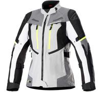 Chaqueta De Moto Alpinestars Stella Bogotá Pro Drystar - Gris Hielo/Gris Oscuro