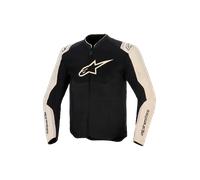 Alpinestars T-Sps Air V2 Chaqueta textil de motocicleta, negro/beige, Talla M