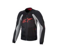 Chaqueta de Moto Alpinestars Troop-Air Negro/Gris/Rojo brillanteXL Negro,Gris,Rojo brillante