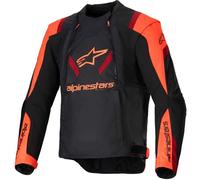 Chaqueta De Moto Alpinestars Ttunt Air - Negro/Rojo Fluo/Rojo Oscuro 33018251365
