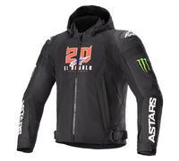 Chaqueta de moto Alpinestars Zaca Air Monster FQ20 Negro-Rojo-Azul-Blanco-Verde L