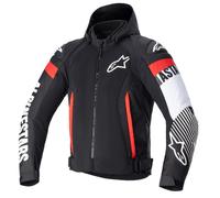 Chaqueta Alpinestars Zaca Air Negro-blanco-rojo fluor L