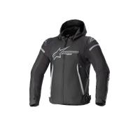 Chaqueta Alpinestars Zaca Waterproof Negro y gris oscuro S