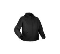 Bering Warwick King Size Chaqueta textil de moto impermeable, negro, tamaño 3XL para Hombres