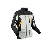 Bering Zephyr, chaqueta textil impermeable XXL male Negro/Gris Claro/Amarillo