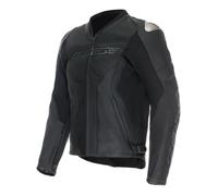 Chaqueta de moto Cuero Hombre Dainese RACING 5 Perforado Black/Black/Black