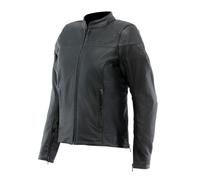 Chaqueta de moto Cuero Mujer Dainese ITINERE Black