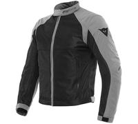 Dainese - Sevilla Air Tex Jacket, Chaqueta Moto Hombre de Verano, Transpirable y Ligera, Cazadora Moto con Malla Perforada para una Máxima Libertad de Movimientos, Negro/Gris